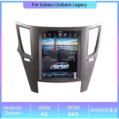 10'' Android 7.1 2G+32G Tesla Screen Car Navigation Radio For Subaru Outback Legacy GPS Navi Video