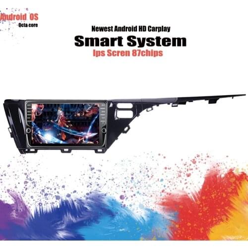4G+64G Android 10 For Toyota Camry 8 70 2017 2020 Car Radio Multimedia Video Player tape recorder Navigation GPS HU 2 din