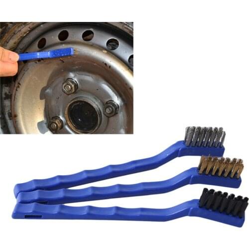 Car Engine Cleaning Brush Car Rim Wheel Tire Cleaning Multi Function Handle Mane Brushes Car Cleaning