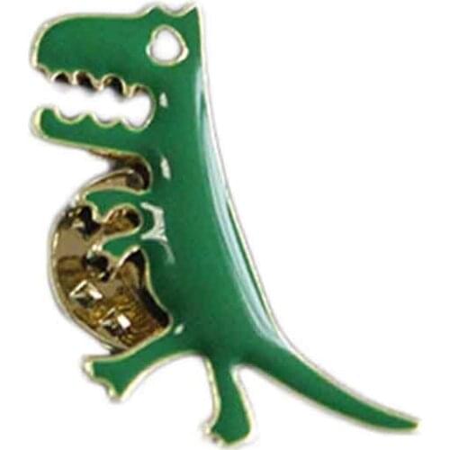 Lot Fashion Jewelry Accessories Enamel Metal Dragon Dinosaur Badge Button Pins