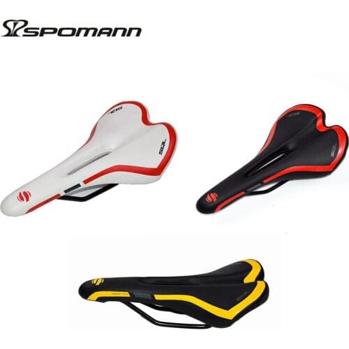 Mountain Road Bicycle Saddle Hollow Cushion MTB Bike Seat Selle Sillin Bicicleta Practical Reliable Durable Streamlined Design