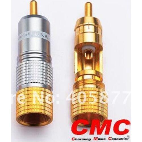 Hi-End Permance CMC-1036-WF Audiophile RCA Plug for audio cable