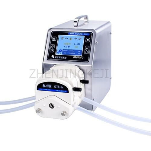 Intelligent Distribution Type Peristaltic Pump Stainless Steel Case Fruit Juice Filling Metering Pumps Fluid Transmission Tools