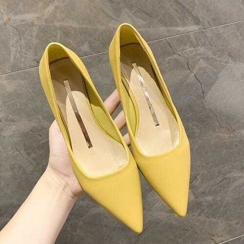 Patent Leather Low Heels Shoes Women Professional Shoes Ladies Shallow Mouth Work Shoes Elegant Ladies Office Shoes