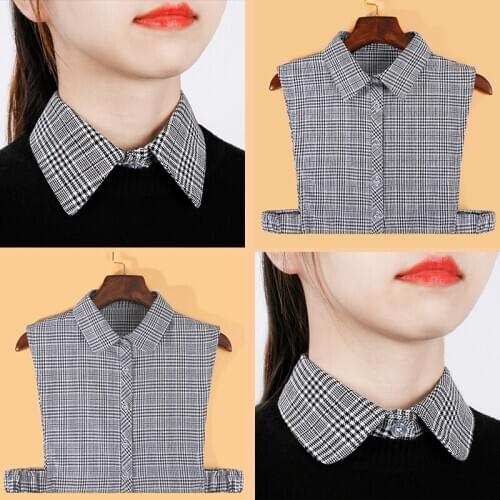 2021 New Fashion Womens Fake Collar Ladies False Blouse Collar Half Shirt Clothes Accessories