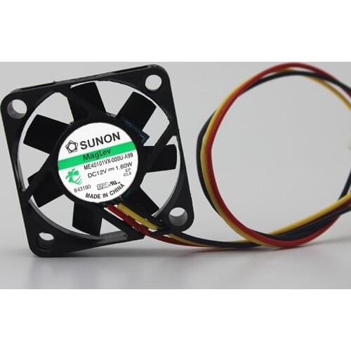 Original For Sunon ME40101VX-000U-A99 40mm 40*40*10MM DC 12V 1.60W mini cooling fan