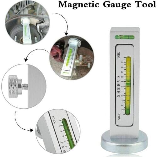 Adjustable Magnetic Camber Castor Strut Wheel Alignment Gauge Tool Four Wheel Positioner Four Wheel Positioner