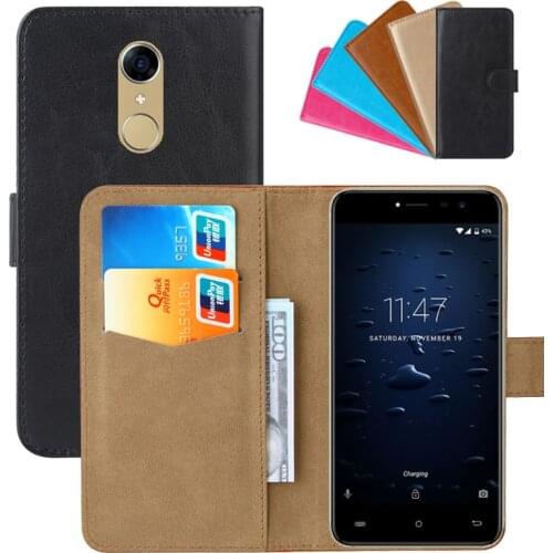 Luxury Wallet Case For Cubot Note Plus PU Leather Retro Flip Cover Magnetic Fashion Cases Strap