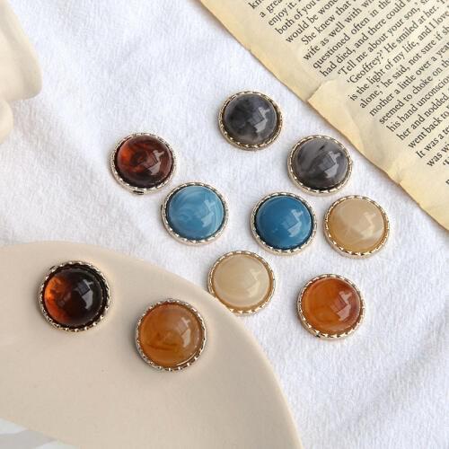 Diy jewelry making 40pcs/lot color resin core decoration fashion flatback beads diy jewelry earring/garment pendant accessory