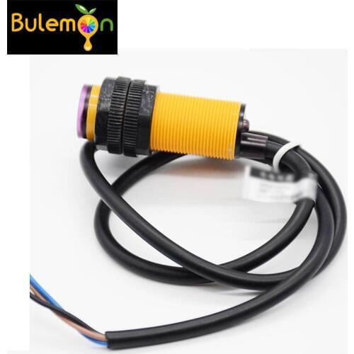 Smart Car Robot E18-D80NK Infrared Obstacle Avoidance Photoelectric Sensor Proximity Switch 3-80cm Detection Range Adjustable