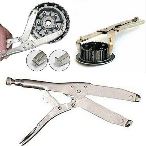 Motorbike Universal Square Tooth Clutch Holding Tool Motorcycle Clutch Hub Basket Flywheel Holder Wrench Repair Removal Tools
