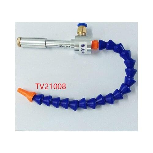 Mini All Aluminum Alloy Vortex Tube Cooler TV21008 Vortex Refrigerator Cyclone Refrigeration Tube Cold Air Gun