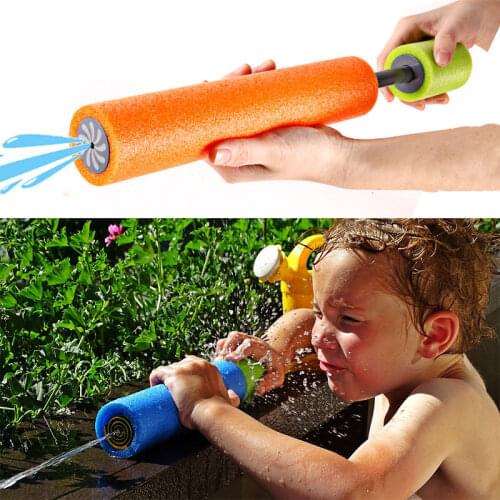 16-33cm Summer Water Gun Toys Outdoor Beach Toys Pumping Range 5-8 Meters Drift Telescopic Gun