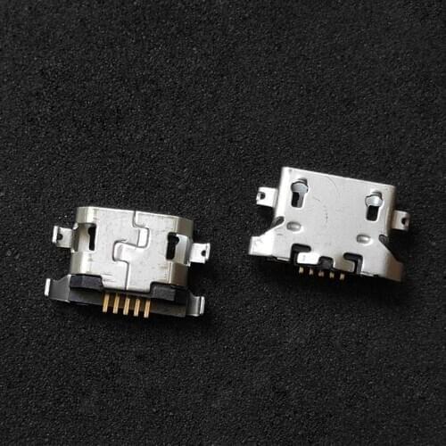 100pcs Micro USB 5pin Charger Charging port Connector For Motorola Moto E3 G5 XT1672 XT1676 G4 Play XT1600 XT1601 Charger Dock
