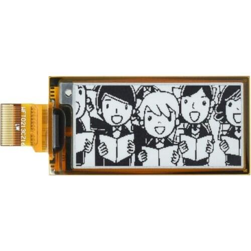 2.13inch Flexible E-Paper E-Ink Display Module for Raspberry Pi Pico 212×104 Pixels Black/White SPI Interface
