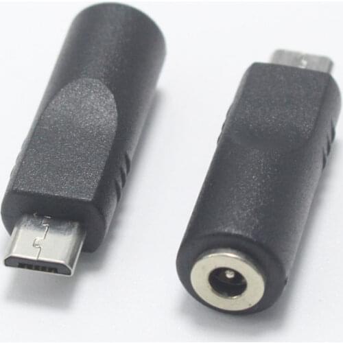 3.5*1.1 mm Female jack to Micro USB Male Plug DC Power Connector Adapter for Phone MP3 MP4
