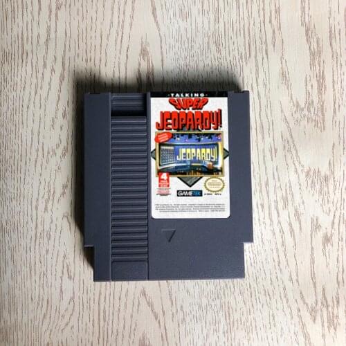 Super Jeopardy - 72 pins 8bit game cartridge