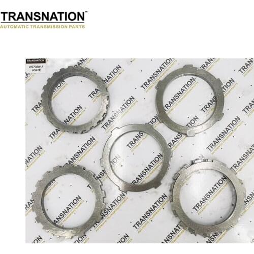 A340E 30-40LE Auto Transmission Steel Kit Clutch Plates Fit For Toyota Car Accessories Transnation W073881A