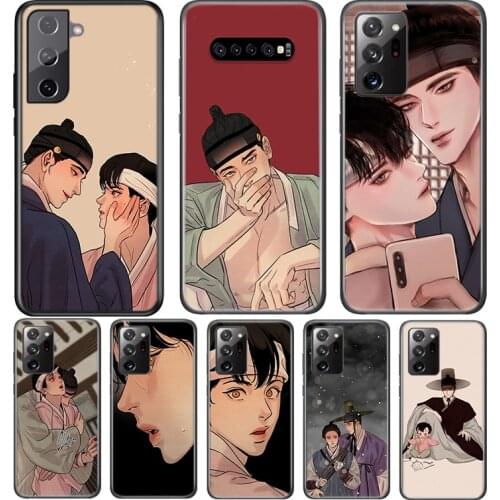 Cartoon Anime Boys For Samsung Galaxy S21 S20 FE Ultra S10 S10E Lite 5G S9 S8 S7 S6 Edge Plus Phone Case