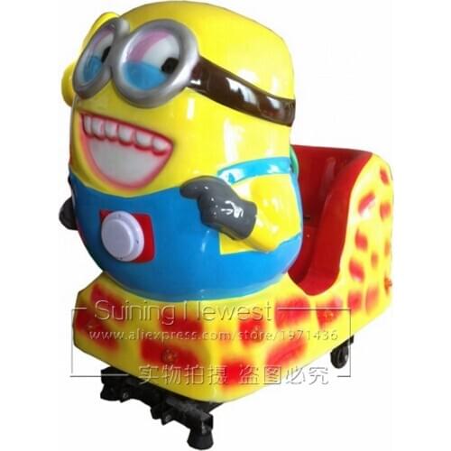 Chinese Factory Shopping Malls Amusement Park Device Coin Operated Arcade Swing Game Machine Music Fiberglass Kiddie Rides