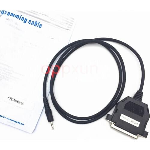 2.5mm Programming Rib cable for Motorola Radio GP88S, GP2000, GP3688, CBPRO, CP040, PR400, CT250, CT450, PRO3150 RADIOS