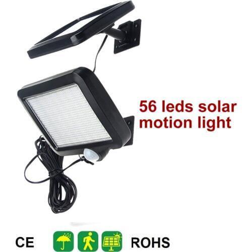 Chandelier Pendant Spotlights Solar Light 56 LED Outdoor Waterproof Garden Led Solar Powered Lights Battery Lamps Motion Sensor