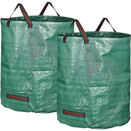 272L Large Capacity Waste Rubbish Bag Sack,Reusable Garden Refuse Sack,Storage Bag Blanket Essential Products For Home Travel