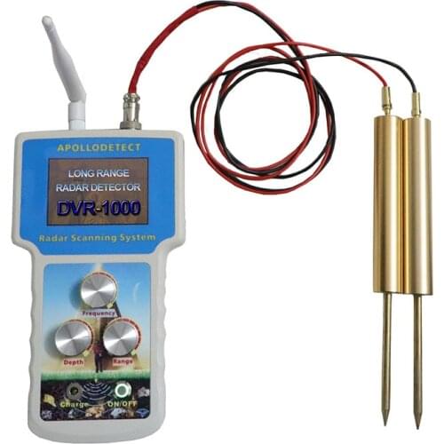 Newest Underground Metal Detector DVR-1000 Long Range Radar Detector DVR1000 Gold Silver Bronze Copper Platinum Diamond Emerald