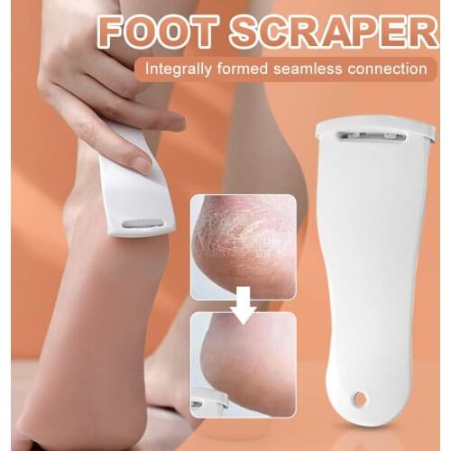 New Foot Scrubber Pedicure Tools Profession Scrape Knife File for Heels Calluses Blades Bath Exfoliating Smooth Feet CareTool