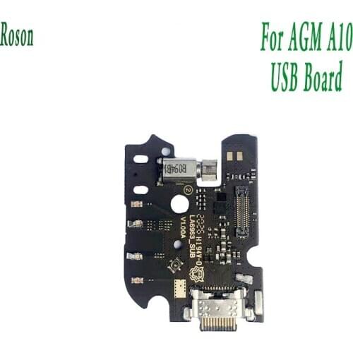 Roson For AGM A10 USB Plug Charge Board USB Charger Plug Board Module For AGM A10 Mobile Phone Repairing Fixing Replacement