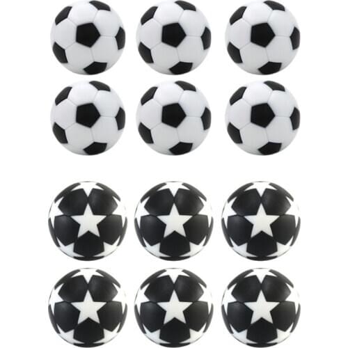 6pcs 32mm Table Soccer Foosball Fussball Football Machine Accessories Kids Games