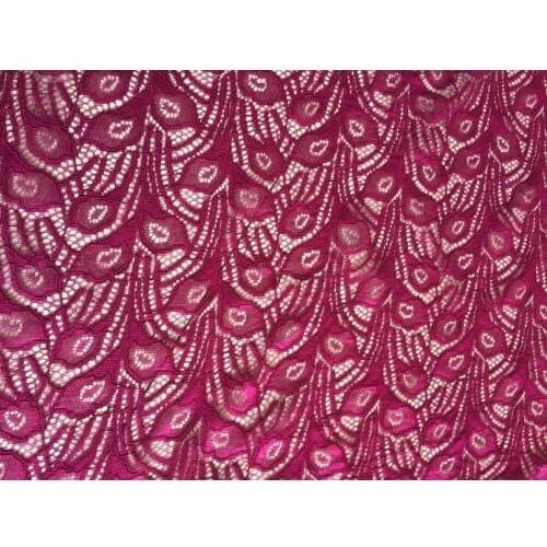 145cm-150cm wide high class plied yarn jacquard lace fabric, non-elastic, XERY-WD1219A