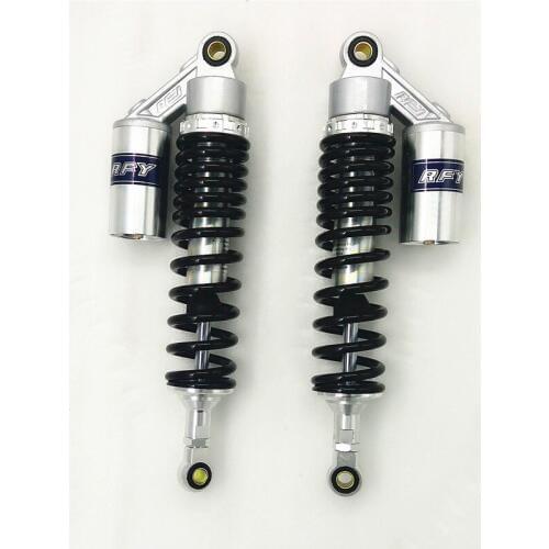 340MM 8mm spring Motorcyc Shock Absorbers for BMW VMAX V-MAX Bultaco Pursang 250 TRIUMPH HINCKLEY BONNEVILLE T/100 SE black