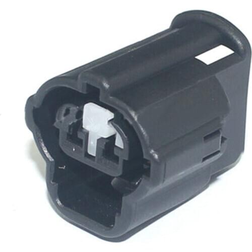 5/10/20/50/100sets 2pin female waterproof housing socket auto waterproof black connector 7283-7929-30