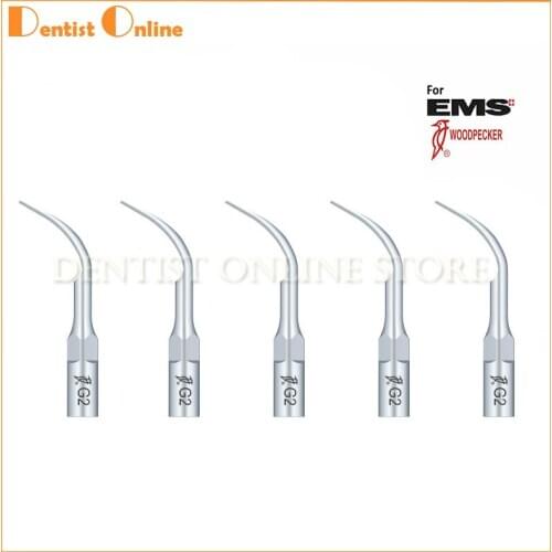 5PCS Woodpecker dental ultrasonic scaler tip G2 compatible with EMS