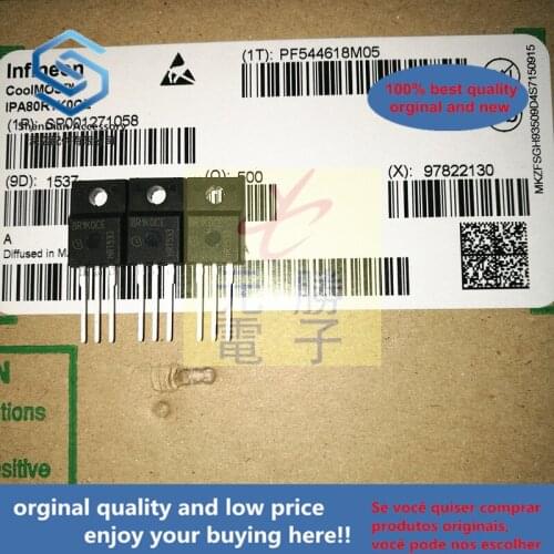 5pcs only orginal new IPA80R1K0CE original importedmanufacturer field effect transistor 5.5A 800V
