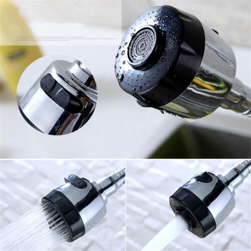 Vidric 22MM Female Thread Water Bubbler Swivel Head Saving Tap Faucet Aerator Connector Two Water Models Kitchen faucet with bub