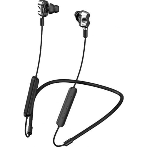 BT-91 Bluetooth 5.0 Stereo Hanging Neck Earphone Dual Motion Sport Gaming Earbud