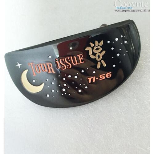 Cooyute New Golf clubs heads Tour issue TPM TI-56 Golf putter heads black color Golf heads no Clubs shaft Free shipping