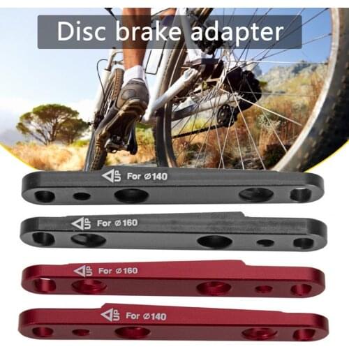 Professional 2Pcs Simple Aluminum Alloy Lightweight Disc Converter Flat Mount Disc Adapter Lightweight for Road Bicycle