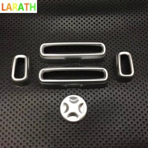 For HONDA CRV CR-V 2017 2018 ABS Chrome Matt Front Seat Adjustment Button Trim Cover Interior Sticker Car Styling