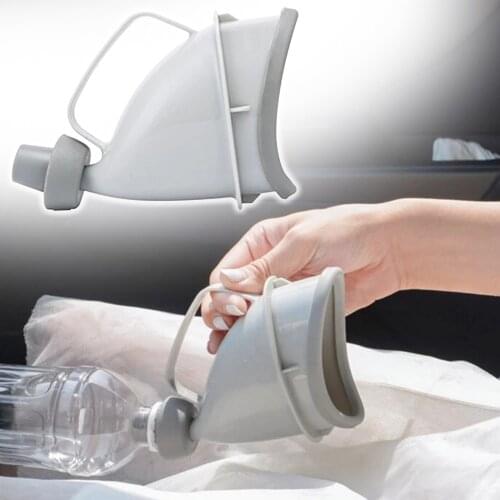 Car Travel Outdoor Adult Urinals For Man Woman Funnel Peeing Camping Toilet Emergency Traffic Portable Urine Bottle Accessories