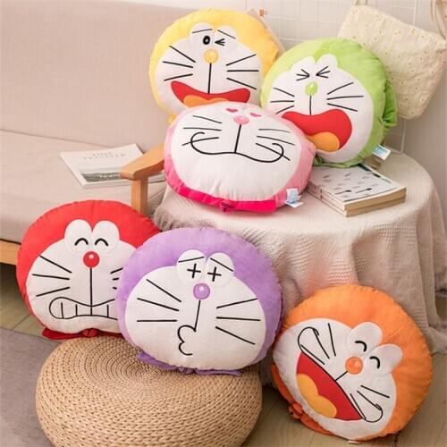 Hot Anime 35cm Stand By Me Doraemon Plush Toys High Quality Stuffed Cat Doll Soft Baby Pillow for Kids Girls Birthday Gift