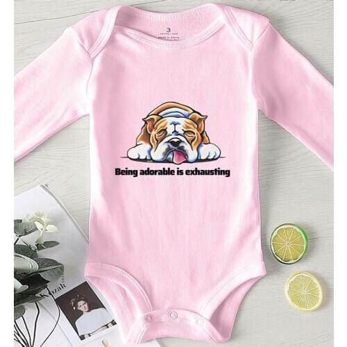 Toddler Jumpsuit Winter Newborn Girl Outfit Cartoon Letter Print Adorable Romper for Babies Cotton Baby Boy Clothes