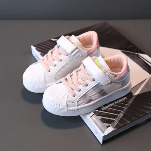 Girls and Boys Shoes Summer 2021 New Childrens Shoes Fashion Sports Casual Shoes Non-slip School Shoes Flats Breathable 26-36