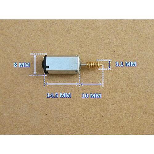 5 Pcs/Lot japan (Meliya) miniature precision K20 DC motor with worm DC3V-5V micro motor