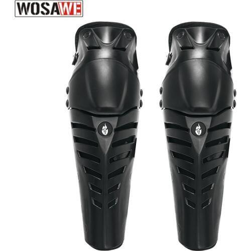 WOSAWE Adult Sports Knee Pads Protection Knee Hard PE Shell Snowboard Downhill MTB Bike Body Protector Ski Moto Pads