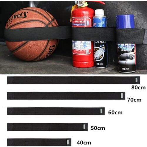 Car Trunk Organizer Elastic Fixing Belt Storage Bag Fixed Bracket Trunk Binding Device Vehicle-mounted Universal Binding Belts