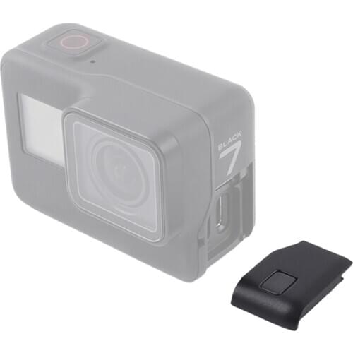 For GoPro HERO 7 Black Side Interface Door Cover Repair Part for HERO7 Data Port Cover Replacement
