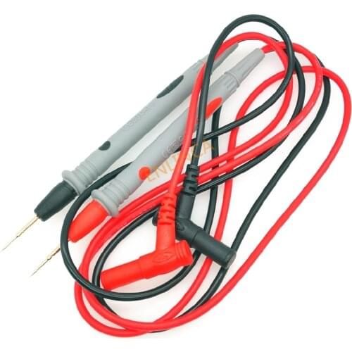 1 Pair Universal Probe Test Leads Pin for Digital Multimeter Needle Tip Meter Multi Meter Tester Lead Probe Wire Pen Cable 20A